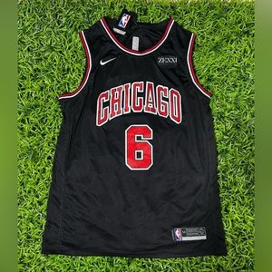 Chicago Bulls Fanatics Branded Caruso Black Jersey